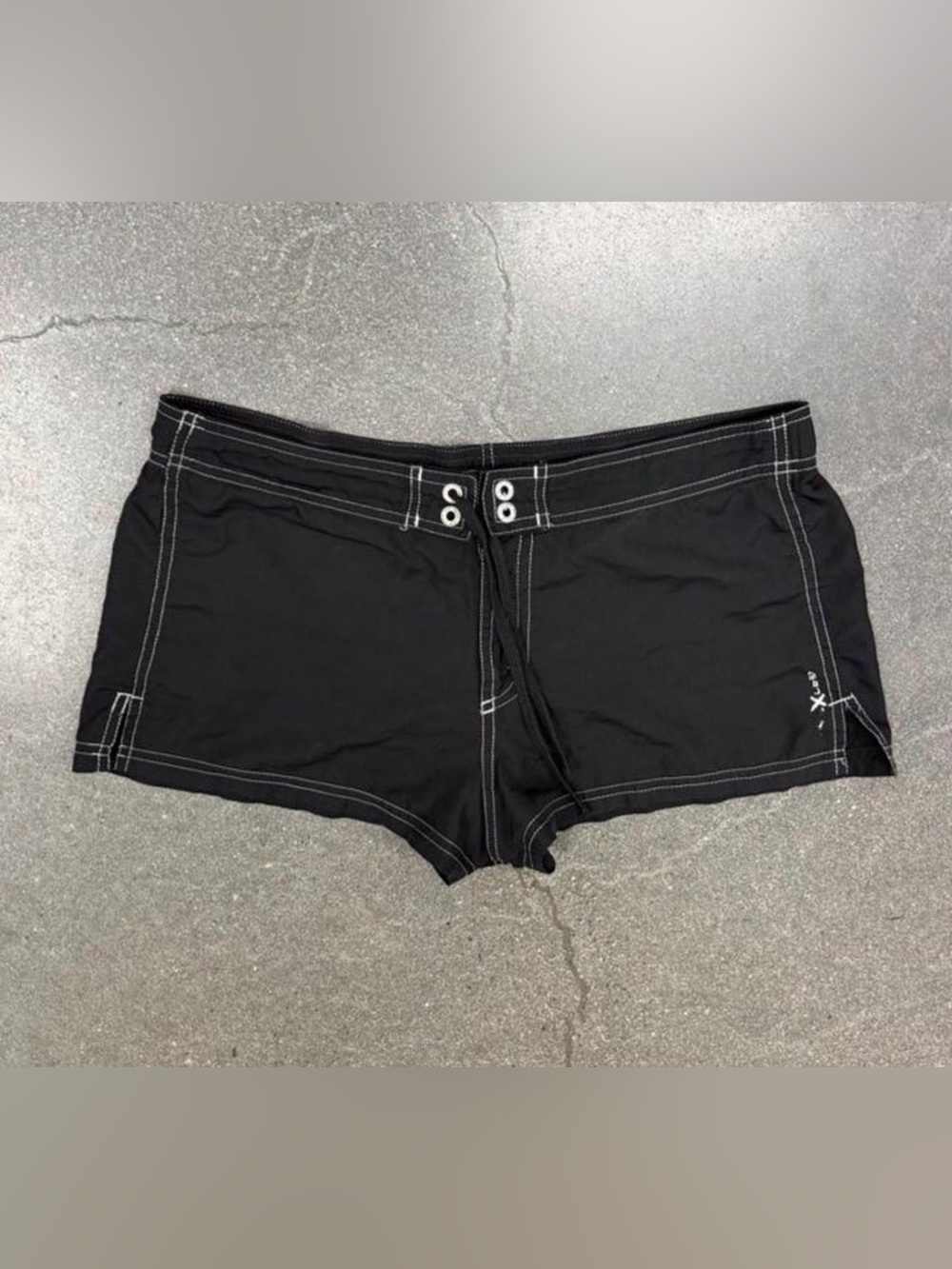 Y2K low rise mini shorts